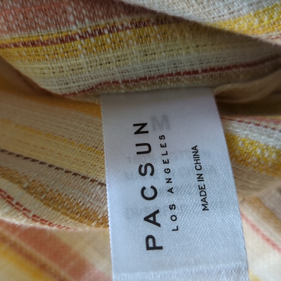 NWOT Pac Sun Men's Casual Button Down - Picture 7 of 9